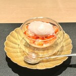 蓬左茶寮 - 桜のパンナコッタ