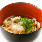 Grated yuzu pepper udon