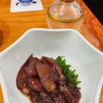 明月庵 ぎんざ 田中屋 - ホタルイカの沖漬