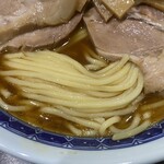 中華そば べんてん - 麺のアップ