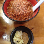 讃州手打ちうどん 我龍 - えびまぜ 汁