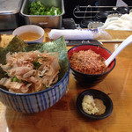 讃州手打ちうどん 我龍 - えびまぜ780円