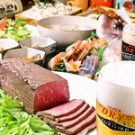 Kutsurogiya - 2H飲放付3300円コース全8品