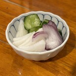 炭火串焼き 辻堂呑場 タイヨウ - つけもの