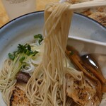 Menya Masaaki - 鰤らあめんの麺