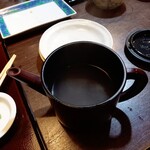 季のした - サラッとした蕎麦湯