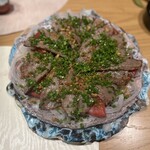 懐石 後藤 - 宮崎安楽牛タンのたたき