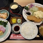 夢向船 - あじフライ御膳＝1628円