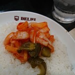 デリー - 辛玉ねぎも美味しいです。