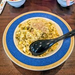 中華食堂つなしま - 高菜炒飯。パラパラだけどしっとり。