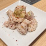 焼肉乃 富士吉 - 上ミノ刺し 白