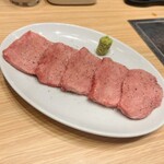 焼肉乃 富士吉 - 特選厚切りタン
