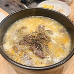 焼肉乃 富士吉 - 白スープ(テールクッパ)大