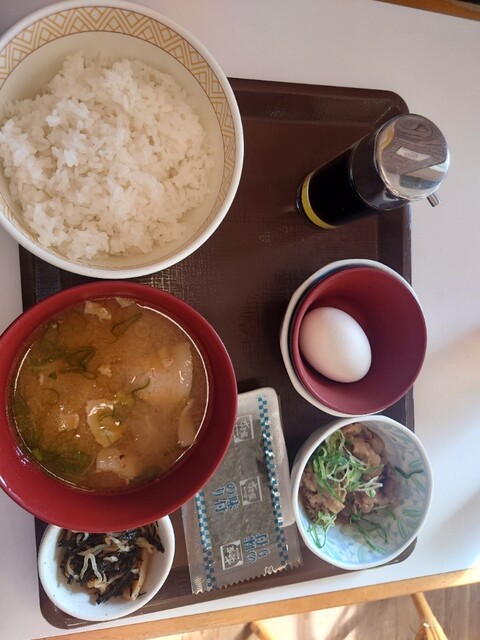 すき家 289号白河店  - 新白河（牛丼）