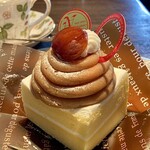 カフェ さおとめ - モンブラン