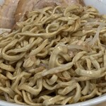 自家製ラーメン大者 - 「汁なし(ニンニクダブル、アブラダブル)」¥1030