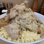 自家製ラーメン大者 - 「汁なし(ニンニクダブル、アブラダブル)」¥1030