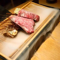 肉亭ふたご iki 新宿店 - ヒレ肉登場
