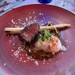 リストランテ アマルフィイ - 神奈川県産やまゆり牛フィレ肉とホワイトアスパラのグリル