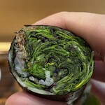 鮨 三心 - ●ハーブの巻き物