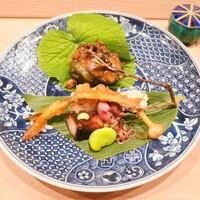 はらまさ - すっぽん、伸びる、こたるいか、たこ、穴子鮨