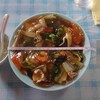 芳来軒 - 五目かけご飯_850円　お皿の直径21cm