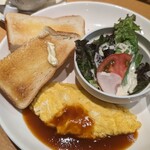 社 - 洋食Ａ　400円　もちろんコーヒー付き