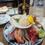 三四味屋 - 刺身盛り合わせ1/4