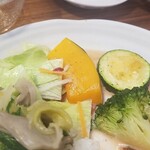 キッチン ブルー グローブ - 備え付け南瓜は甘くて美味いです