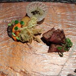 玉峰館 - 牛ヒレ肉の網焼き