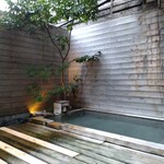 玉峰館 - 客室露天風呂