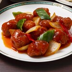 レストラン セブンシーズ - 酢豚