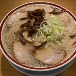 田中そば店 - 肉そば(こってり)