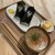 MAINE at ONIGIRI - 料理写真:C セット⇒昆布、高菜、だし巻き玉子、豚汁·͜· ︎︎ᰔᩚ