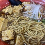 麺心 毛利 - 麻婆麺（辛）950円