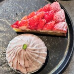 SUMI BAKE SHOP - ■いちごのタルト
            ■桜といちごのタルト