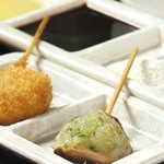 Kushikatsu Ryourikatsu - 椎茸の肉詰め