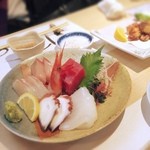 Sushi Marukou - 今日は錦のど真ん中でシースー
                        パイオツ〜 (*☻-☻*)
