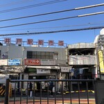 たつみや - 下高井戸に来ました。この市場は取り壊されるんですって。