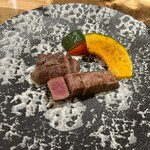 Teppanyaki Gurou - 最高級A5ランク黒毛和牛　赤身ステーキ　＆　シャトーブリアン