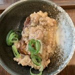 Shunsai Musou An - 小鉢(国産牛すじ丼定食)