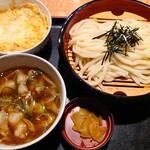 得得うどん - イベリコ辛つけ麺