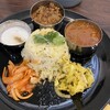 チーズケーキと彩りカレー Luna piena