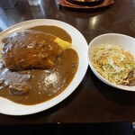 Cafe ロータス - スペシャルカレー大盛り（サラダ付）900円