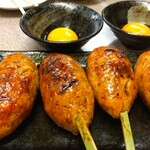 Yakitori Toriichi - 月見つくね