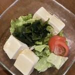 京王クラブ - 豆腐サラダ450円