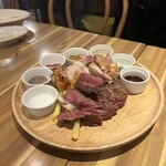 肉とワインとクラフトビール アンカーグラウンド - 肉盛り