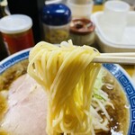 中華そば 大河 - ラーメン 麺