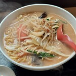 手作り鉄鍋餃子 双龍 - 待望の味噌野菜ラーメン(大盛)…本当、旨×２ダァ～ゼェ～ッウ‼️…‥