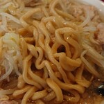 Ramen life 騰 - 極太ウェーブの麺